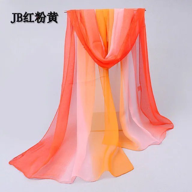 2017 New Brand Scarf Woman Muslim Hijab Silk chiffon Female Summer Sunscreen Scarf Spring And Autumn Women Fashion Scarf foulard