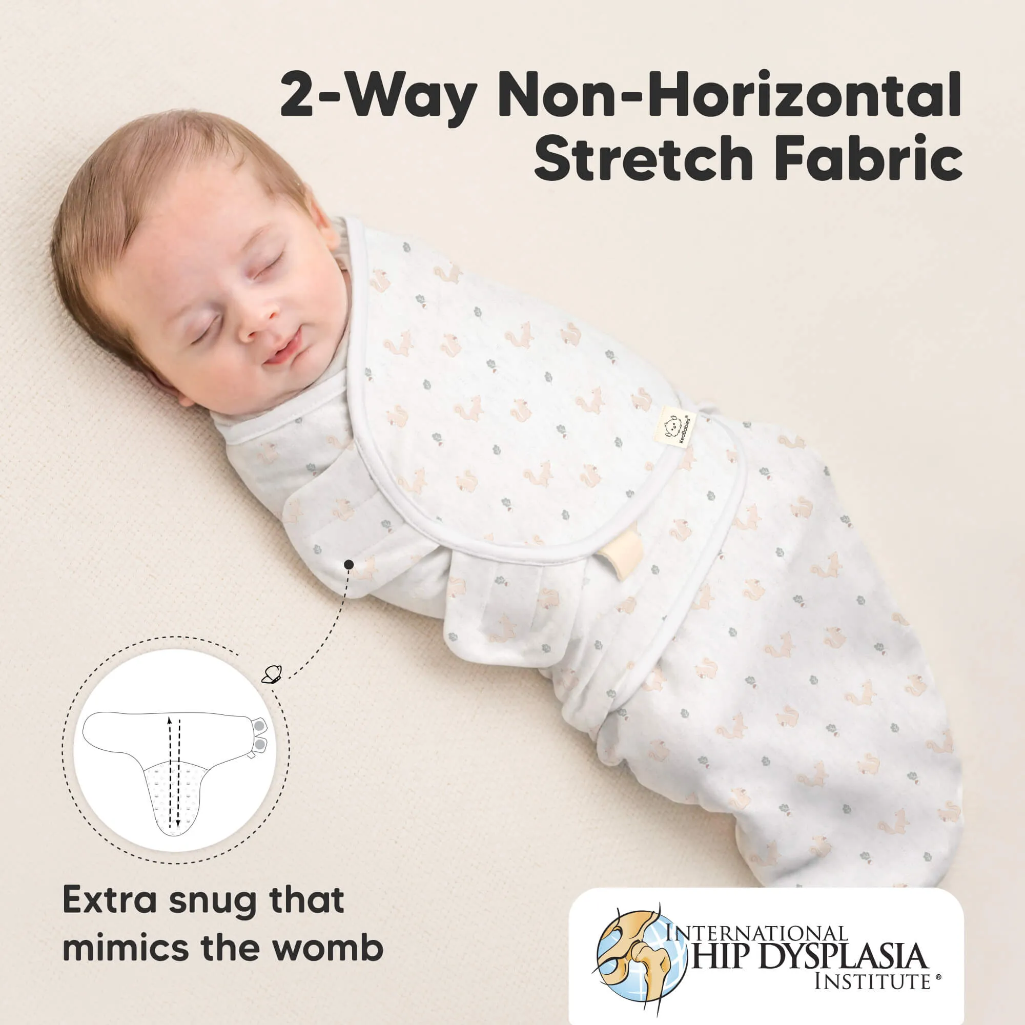 3-Pack Soothe Swaddle Wraps (Nibbles/Bruce)