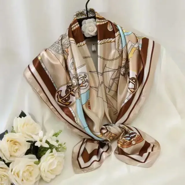 90*90cm Square Silk Scarf