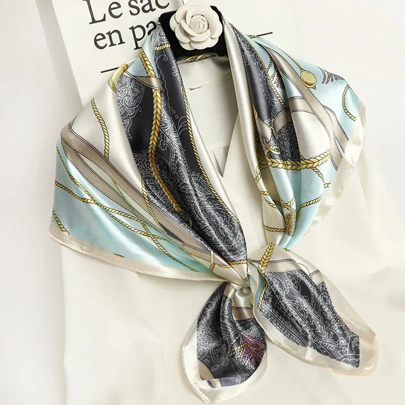 90*90cm Square Silk Scarf