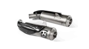 AKRAPOVIC S-D11SO4-HBFGT Slip-On Line (Titanium) Ducati Scrambler 1100 2018-2019