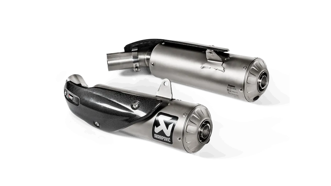 AKRAPOVIC S-D11SO4-HBFGT Slip-On Line (Titanium) Ducati Scrambler 1100 2018-2019