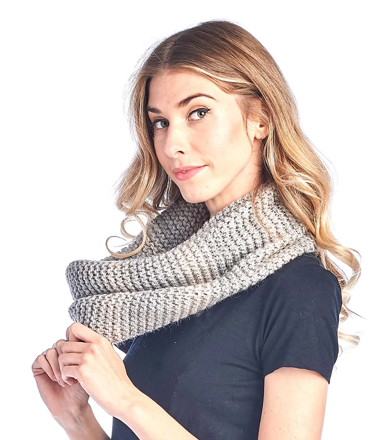 Alpaca Neck Warmer - Highland - Ash