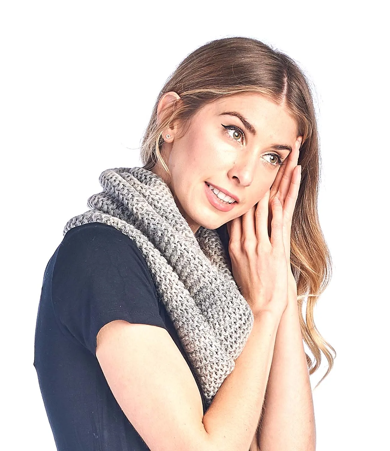 Alpaca Neck Warmer - Highland - Ash