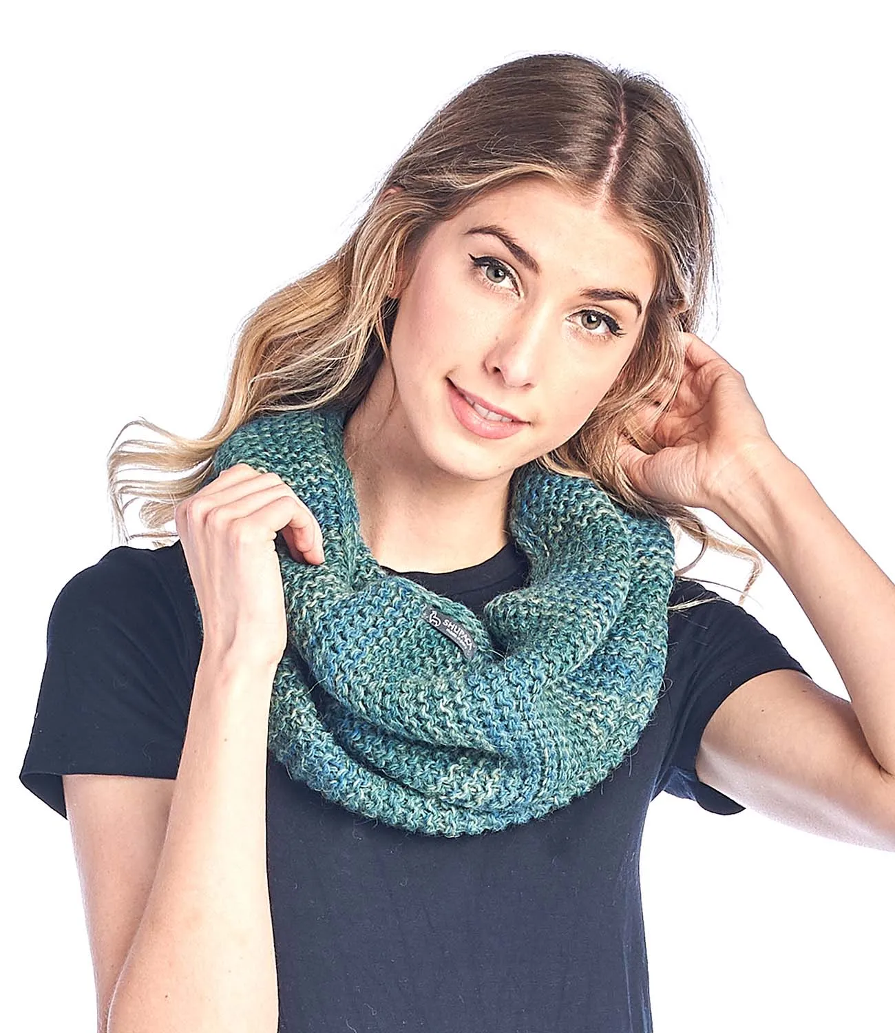 Alpaca Neck Warmer - Highland - Seaweed