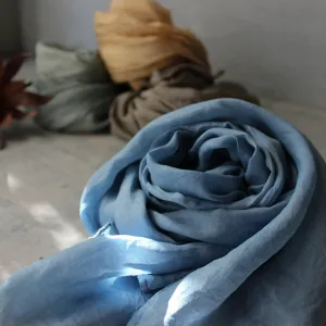 Botanical Dye Silk Scarves