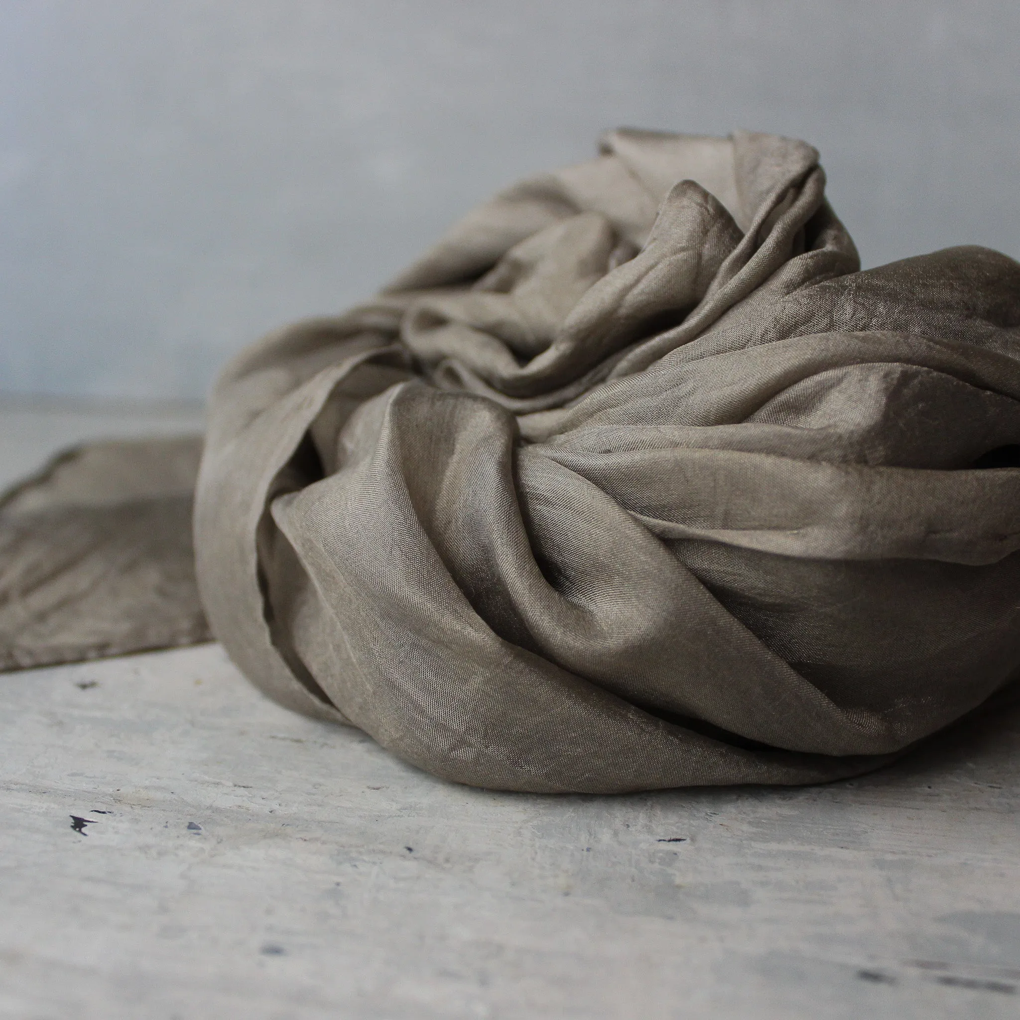 Botanical Dye Silk Scarves