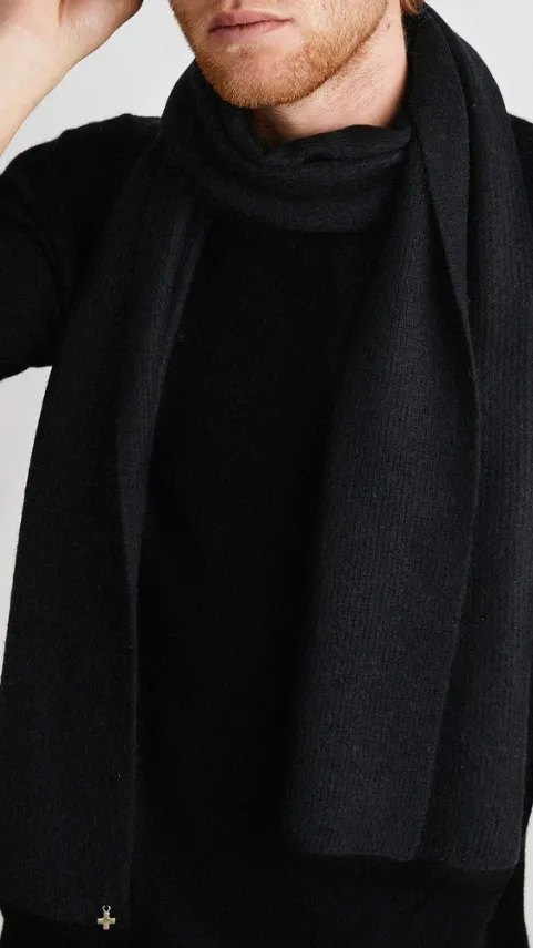 Cashmere Scarf Black