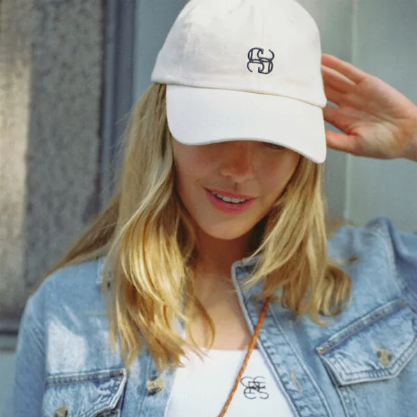 Ceres Monogram Cap - Ecru