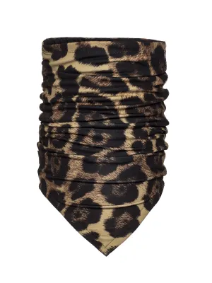 Goldbergh Ocelot Scarf Neckwarmer in Jaguar Print