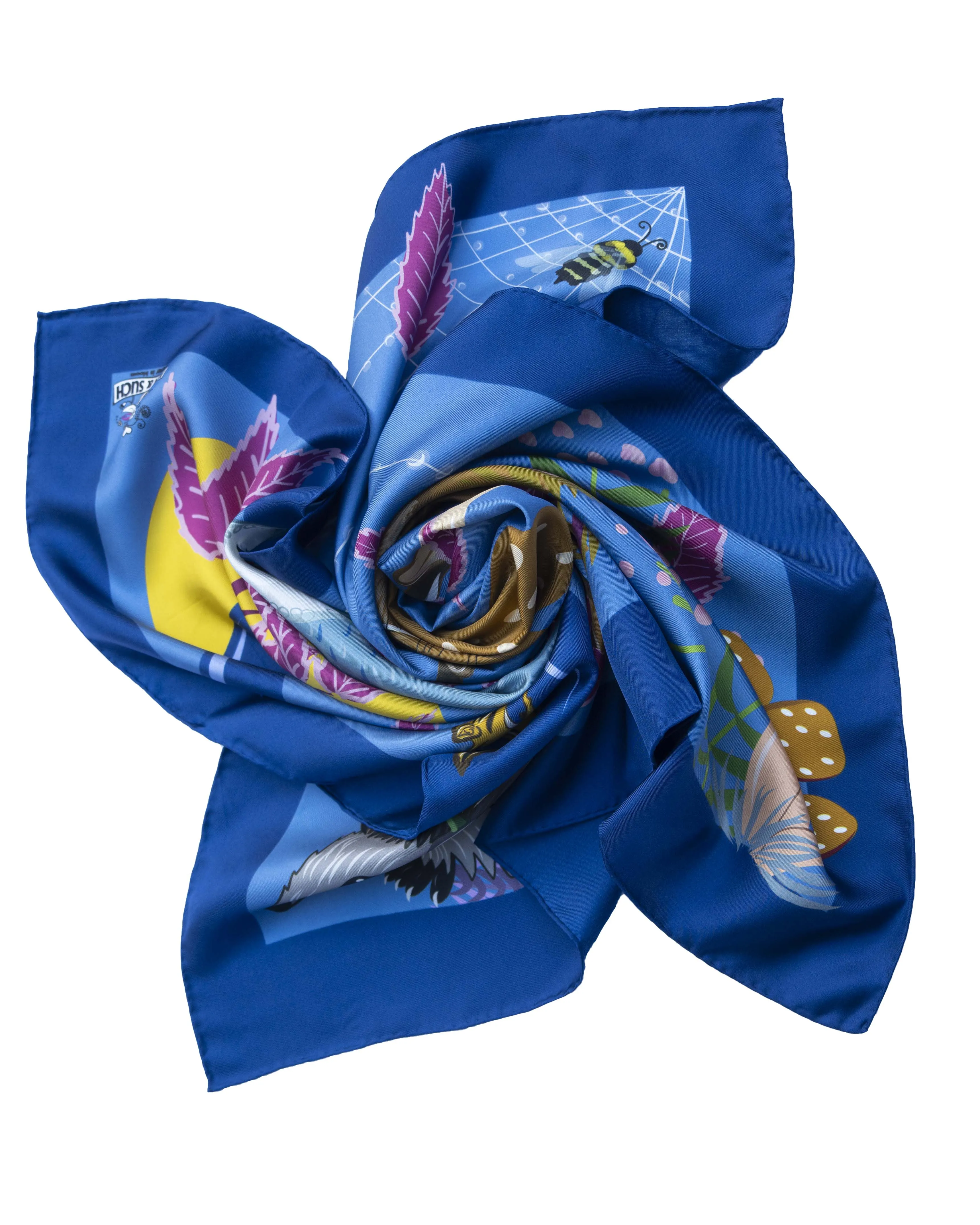 GRACE In The Forest Silk Twill Scarf