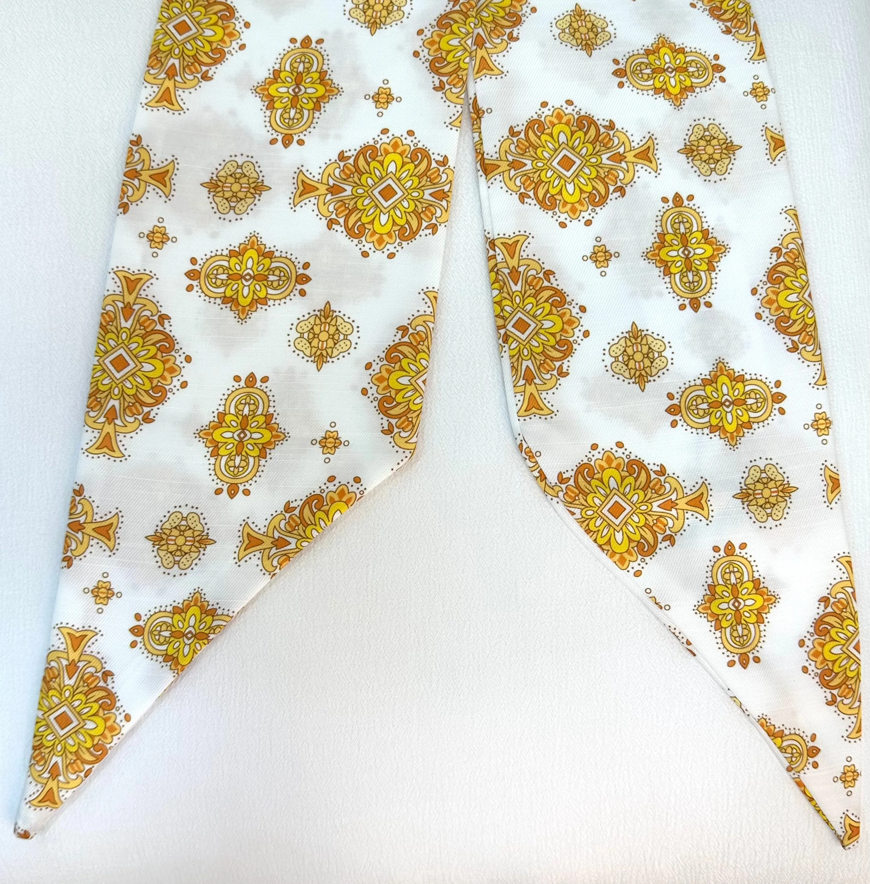 HAIR SCARF (YELLOW PATTERN)