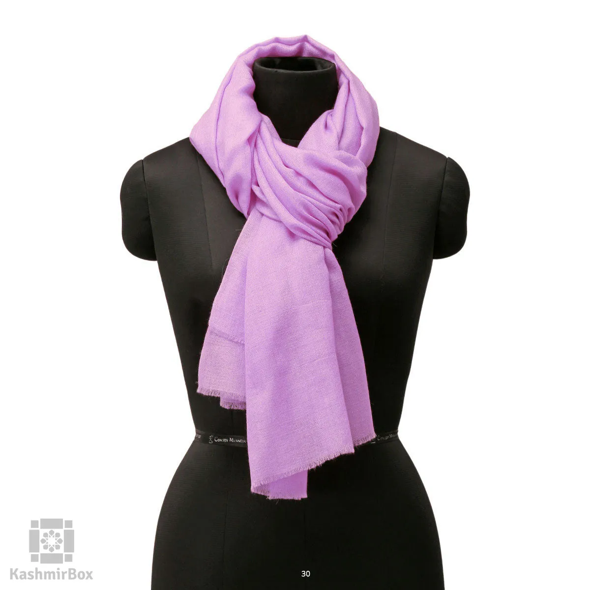 Lavender Purple Wool Stole