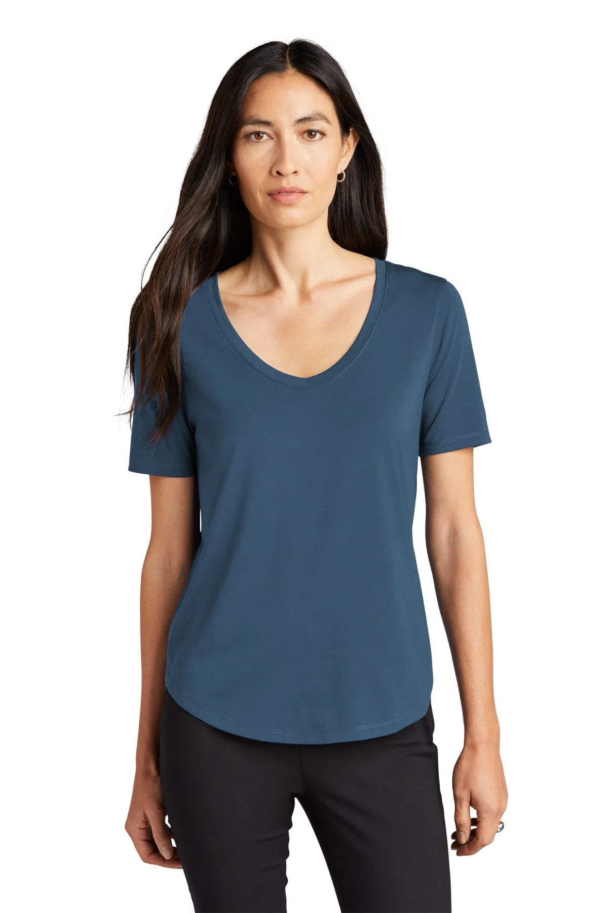 Meghan Relaxed Tee - Insignia Blue (Ships in 1-2 Weeks)