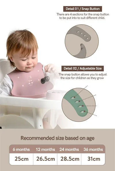 MODU'I Silicone Baby Bib