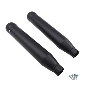 Neighbor Hater Slip On Mufflers - Black for 2018-2024 Softail models