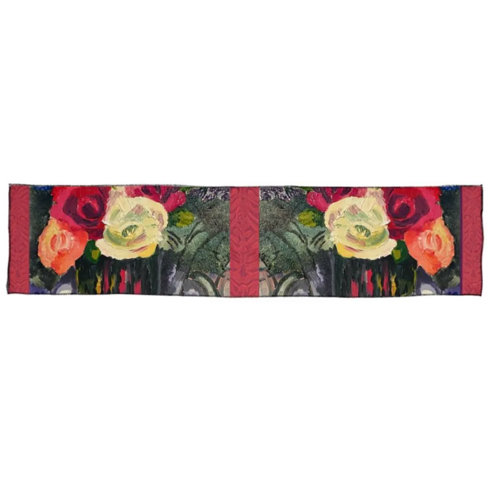 Scarf "Tea Roses"