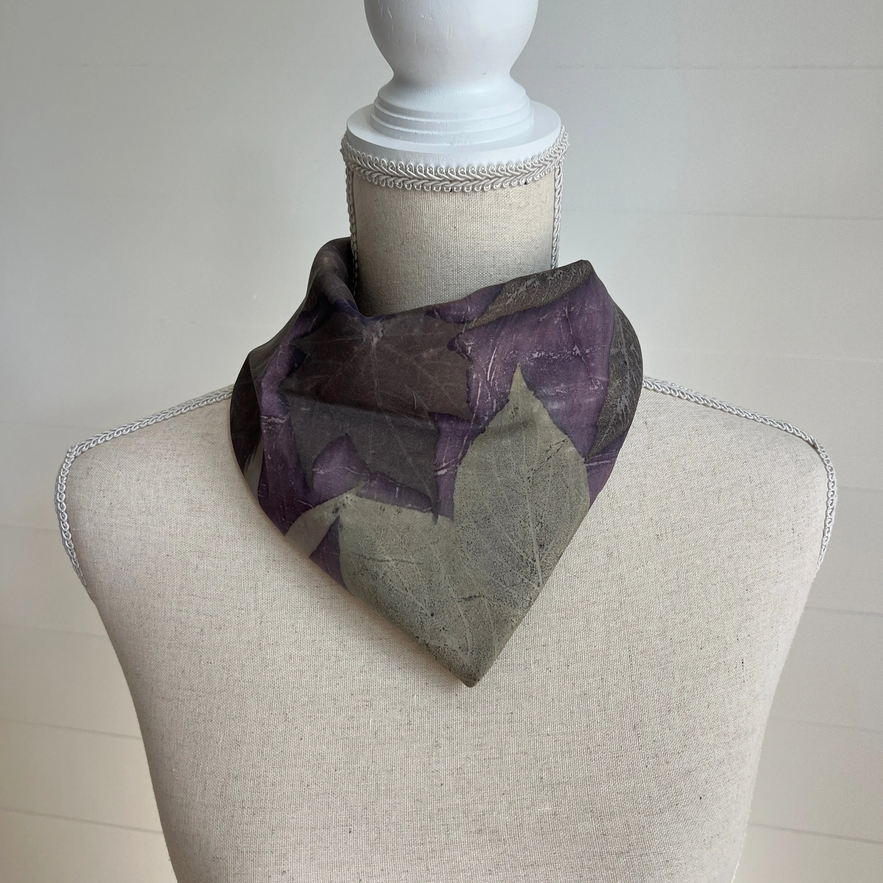 Silk Scarf | "Lauren" Cochineal - Sappanwood