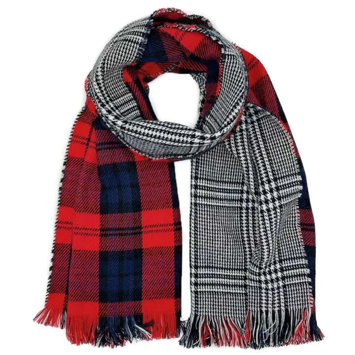 Tartan Reversible Scarf, Scarve