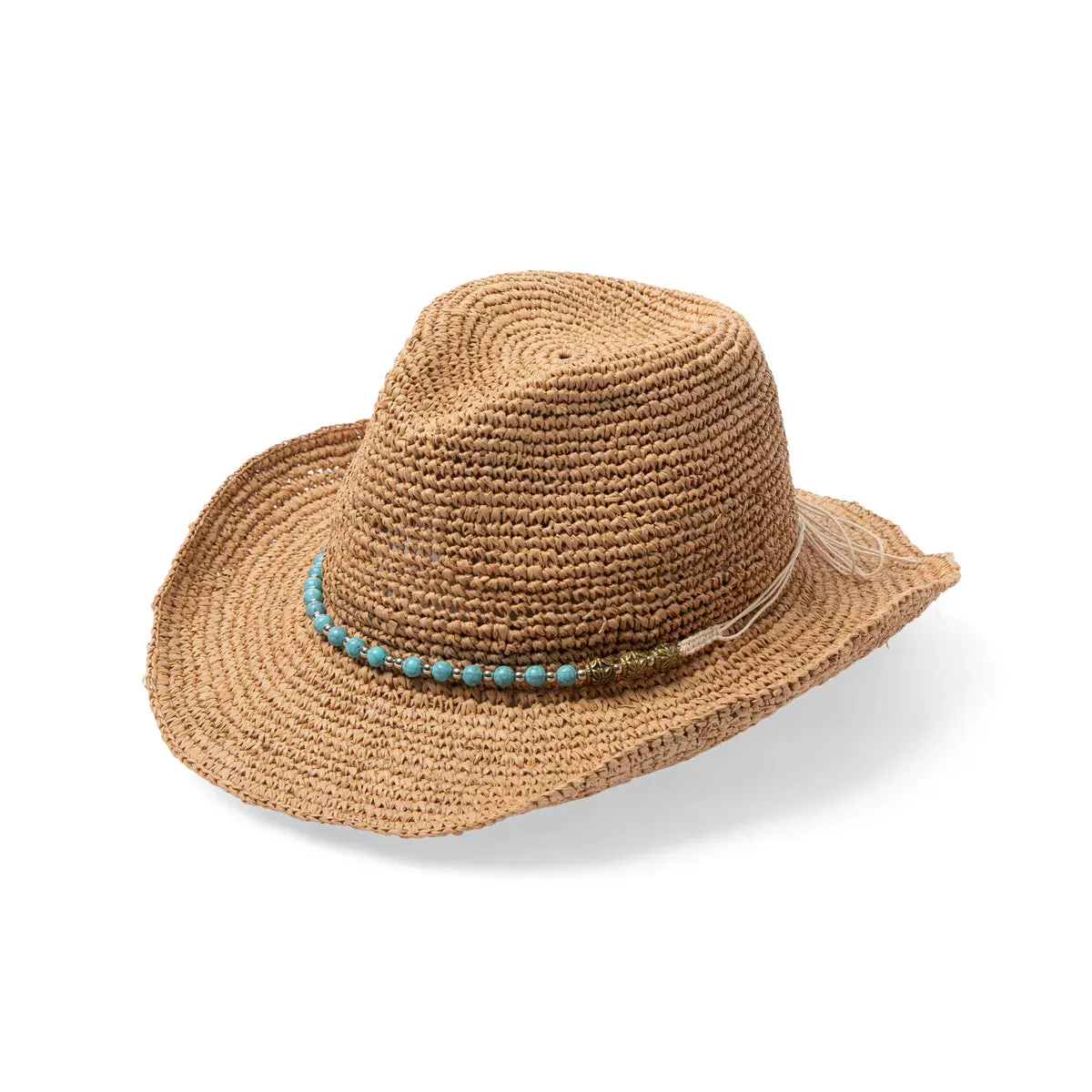 Tina Cowboy | Natural/Turquoise