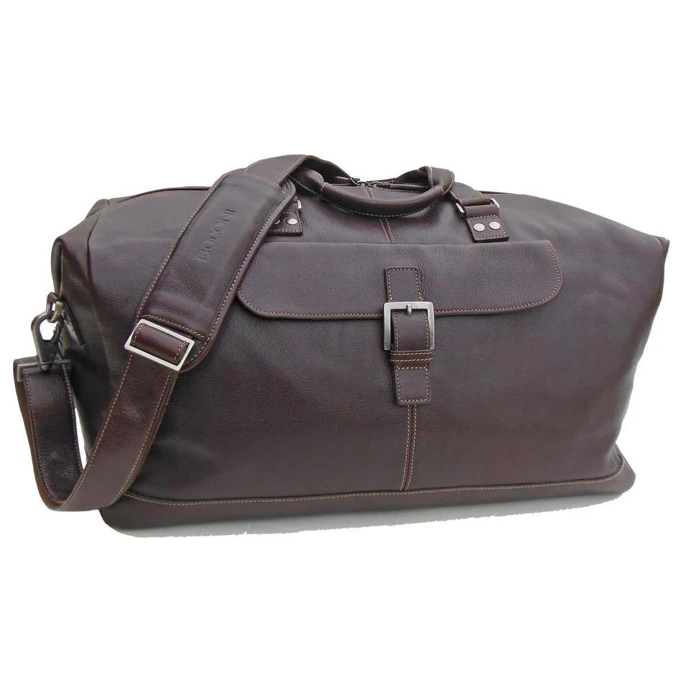 Tyler Leather Cargo Duffle Bag