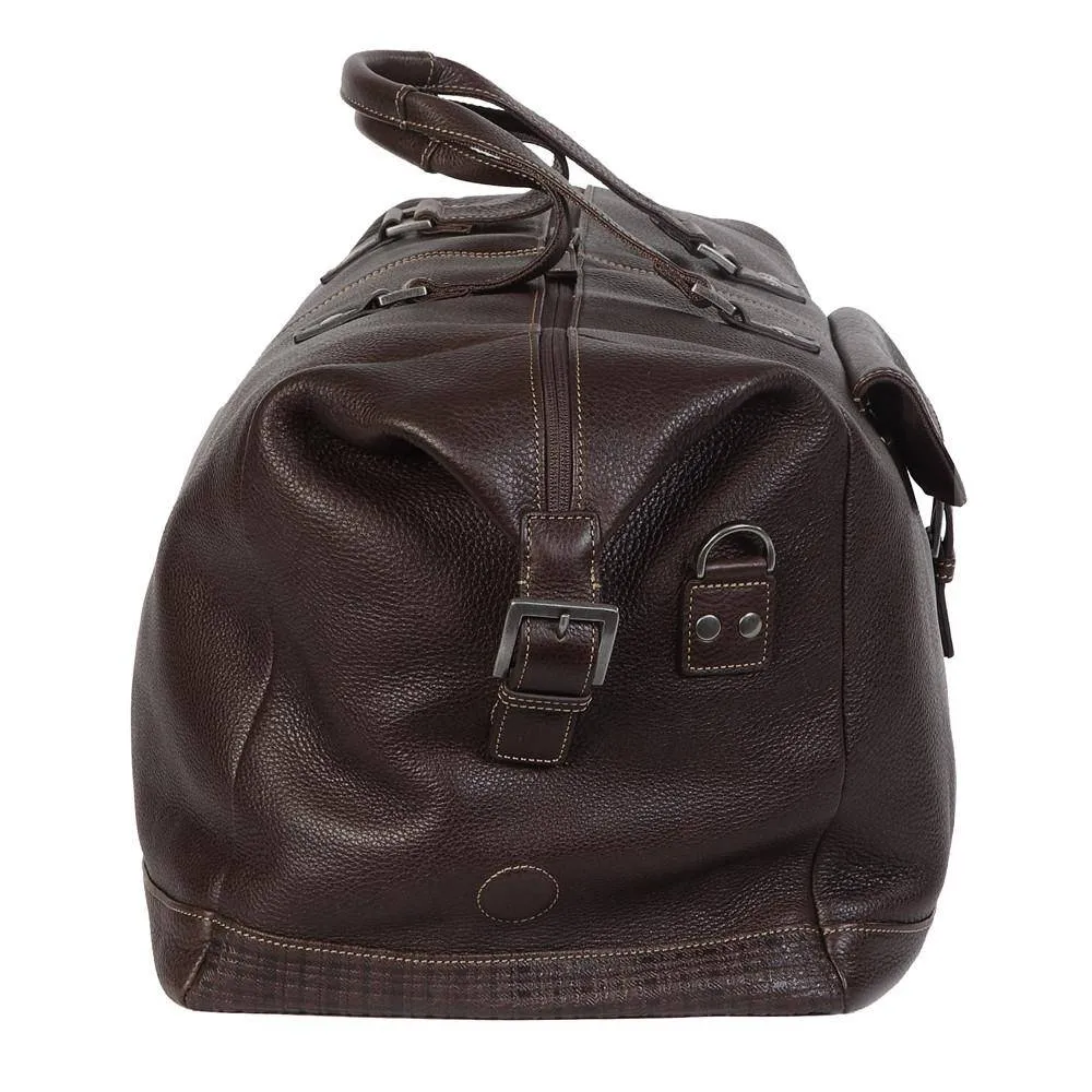 Tyler Leather Cargo Duffle Bag