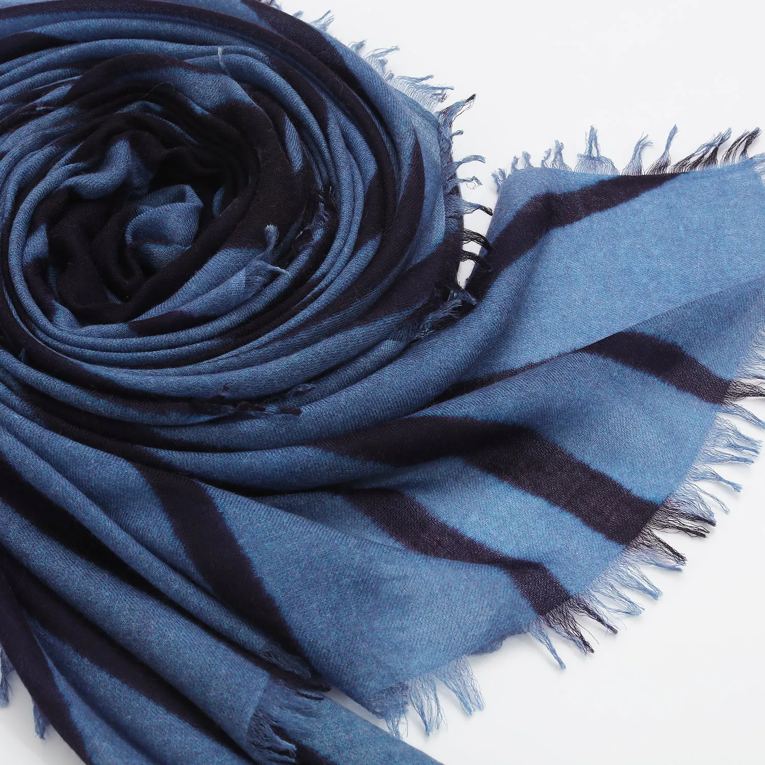 Ultra light baby cashmere scarf - digital print