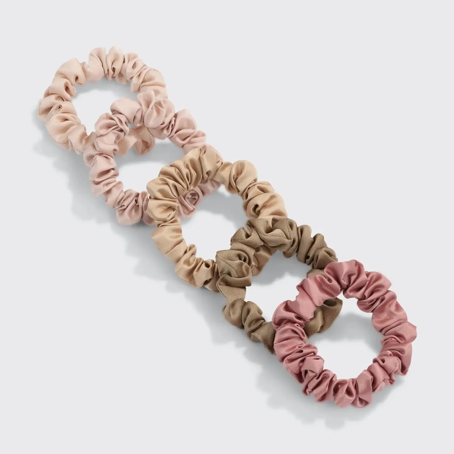 ULTRA PETITE SATIN SCRUNCHIES By KITSCH