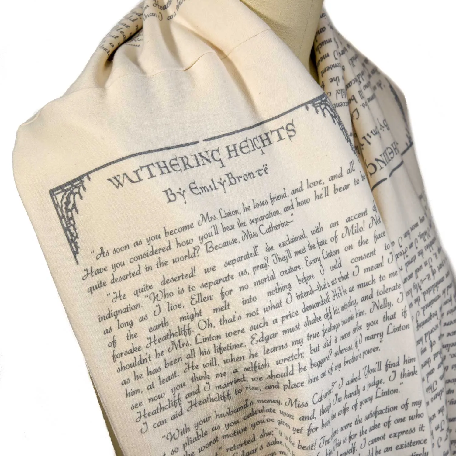 Wuthering Heights Book Scarf